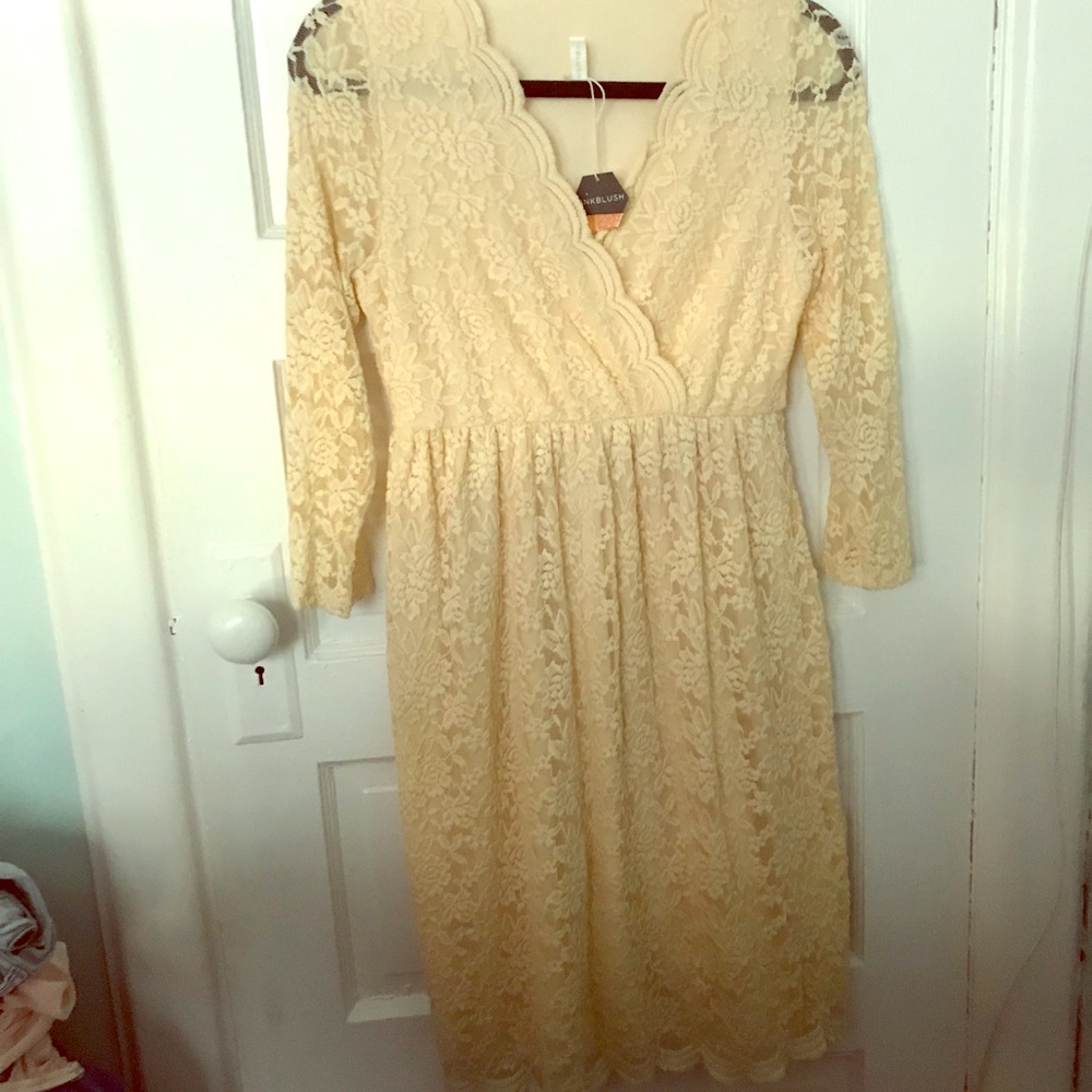 Lace Maternity Dress